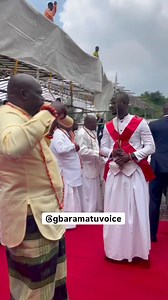 EXCLUSIVE: Arrival of the Olu of Warri and Olori for the Praise and Worship Service marking his 3rd coronation anniversary. #OluOfWarri #CoronationAnniversary #GbaramatuVoiceTV | GbaramatuVoice TV