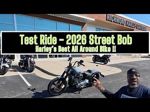 Test Ride!! 2026 Harley Davidson Street Bob