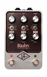 Buy the Universal Audio UAFX Ruby '63 Top Boost Amplifier Emulation Pedal