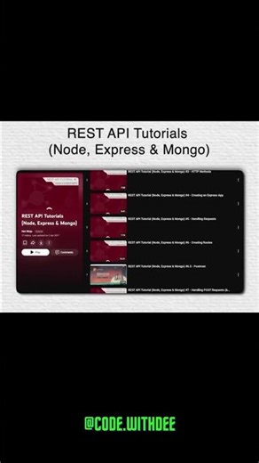 Best YouTube Playlists to Learn Backend Development 🚀 #backenddevelopment #codingtips #codingshorts