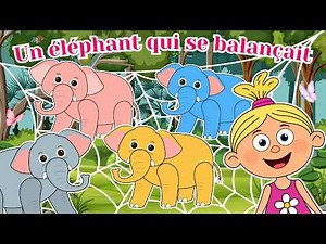 Un éléphant qui se balançait 🐘🐘 Comptine amusante | Chanson avec paroles | Bé Lila 🎶