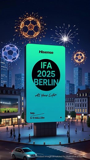 Follow the journey that leads to one destination—#IFA Berlin 2025. ✈✨ #Hisense is on the way. Are you ready? #AIYourLife #RGBMiniLED