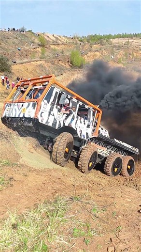 😱🚛 Can This Tatra Make It Up the Bank?