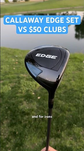 Callaway Edge Set from Costco vs $50 used Clubs 😳 #golf