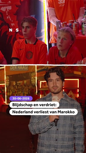 Nederland verloor van Marokko met strafschoppen. #oranje #wkvoetbal #nosstories