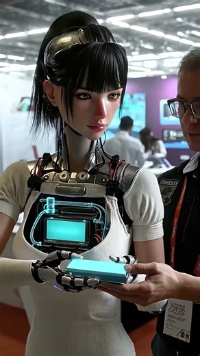 "Replacing Her Battery"