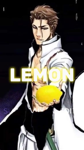 Aizen with lemon 😊 #animeedit #fypシ゚viral #edit #aizen #bleach