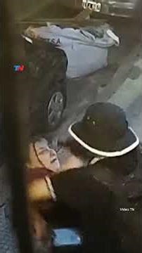 A criminal attacked a policewoman on patrol to steal her service weapon.