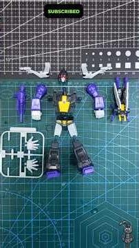 Watch out here come the Insecticon Leader "Shrapnel" w/ his Stag beetle #blokees #transformers