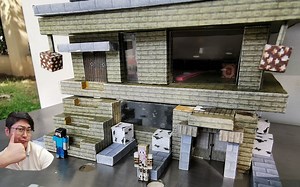 怎样制作我的世界双人间生存豪华大别墅Minecraft