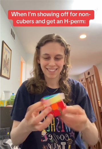 nothing like a perfect H-perm 😘 #speedcuber #flex | Perm Hair