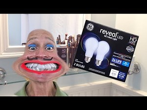 GE Reveal LED Light Bulbs Review and Comparison to Incandescents