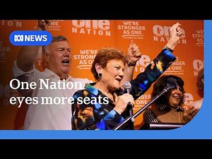 Pauline Hanson vows to target more seats after One Nations wins Farrer | ABC NEWS
