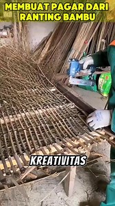 Membuat pagar dari ranting bambu #pertanianmodern #petani #farmerlife #petanimudaindonesia #farminglife #agriculture #watermelon #farmlife #farm #peternak #plants #melon #pertanian #farmer #agriculturelife #farming #petanimuda #wildlife | Sabang Sampai Merauke