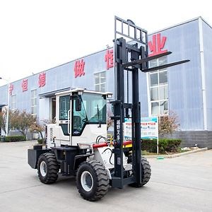 [Hot Item] Four Wheel Drive Rough Terrain 6ton 4X4 Diesel Forklift