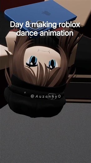 Day 8 making roblox dance animation #blender3d #robloxedit #3danimation
