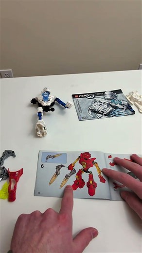 Rebuilding old LEGO Hero Factory sets