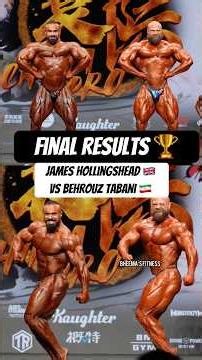 Who is my winner! 🥇 James Hollingshead vs Behrouz Tabani! 🇨🇳 China Pro (Part 6)