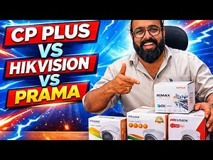 CP Plus vs Hikvision vs Prama | Best IP Camera Comparison 2026 🔥