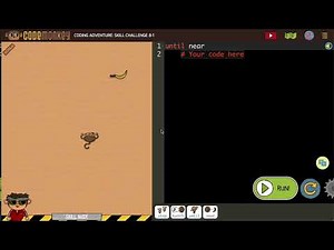 CodeMonkey Skill Mode 8-1