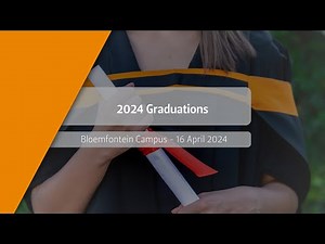 UFS Campus Graduation Ceremony - 16 April 2024 (evening session)