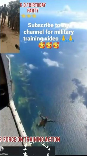 2022 Kenya Air force Training shot video