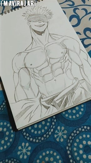 Gojo.#trending#shorts‪@SanjuArts7‬‪@ArtistShikhaSharma‬‪@artistshintumourya‬ #viral#anime