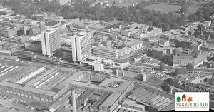 Aerial views of 1971 Southampton show how much city has changed