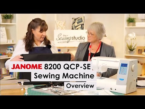 Janome Memory Craft 8200 QCP-SE Sewing Machine Overview