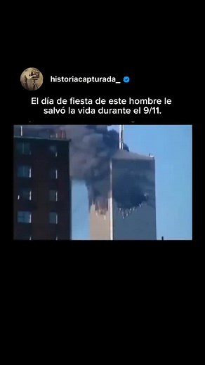 HISTORIA CAPTURADA on Instagram: "El 11 de septiembre de 2001, un hombre salvó su vida gracias a una decisión que, en cualquier otro momento, habría parecido insignificante: tomarse un día libre en el trabajo. Ese día, como de costumbre, debía presentarse en su oficina en una de las Torres Gemelas del World Trade Center. Pero, por alguna razón —ya fuera por agotamiento, una cita personal o simplemente el deseo de descansar— decidió no ir. Lo que no sabía era que esa decisión cambiaría su destino