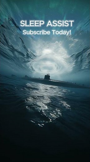 🌊Submarine Sleep Ambience | Underwater Ocean Reverb & Sonar Pulses