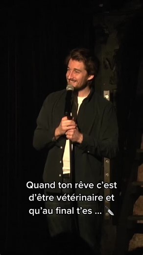 Devenir vétérinaire - Le rêve hilarant de Jeremy Charbonnel