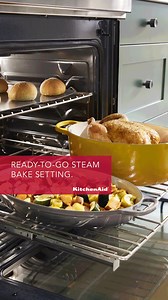 Get the precision of Even-Heat™ True Convection & the power of Air Fry in our Induction Range for delish dinners, desserts & more. | KitchenAid Canada | Facebook