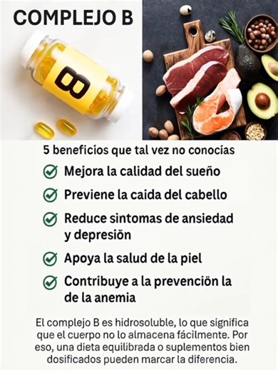 5 Beneficios Sorprendentes del Complejo B que Van Más Allá de la Energía recibiendo mis recetas, solo debes decir algo… ¡Gracias! #fblifestyle | Clips Cine