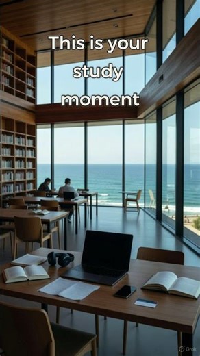 Imagine studying here…No noise No distractions