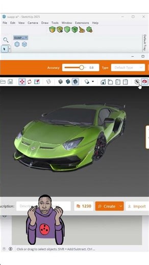 🚀 The BEST SketchUp Plugin to turn any image into a 3D model in seconds!