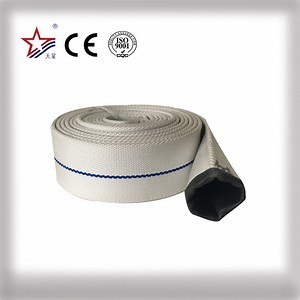 [Hot Item] Superior Supply 2-Inch PVC or Rubber Fire Hose Jacked with Polyester Filament Pipe for Fire Fighting