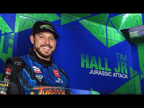 Tim Hall Jr Jurassic Attack Monster Jam Theme Song W/ 2026 Driver Card