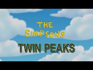 Twin Peaks References in The Simpsons