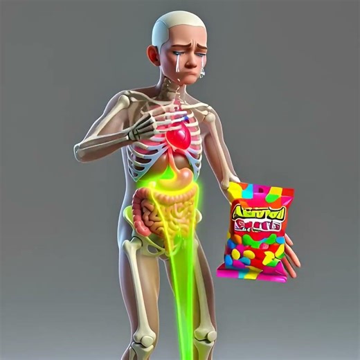 What Happens Inside Your Body After Eating Too Much Candy? 🍭