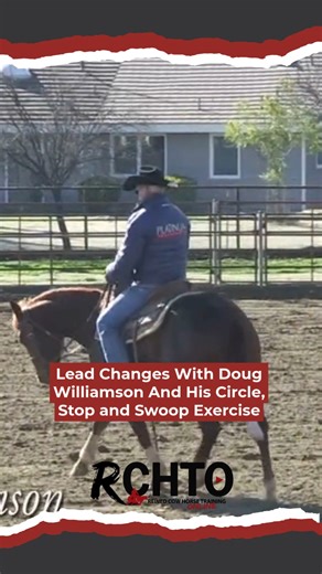 The late and the great Doug Williamson shares his secrets to achieving clean, responsive lead changes and explains why he prefers training his horses on buffalo for herd work. He breaks down hand placement, showing how to control your horse’s diagonal movement by influencing the opposite hind foot. Doug also demonstrates his “Circle, Stop, and Swoop” exercise to improve lead changes, and emphasizes that you should never change direction until your horse has changed leads behind first. 👉 Watch t
