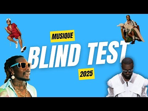 blind test musique 2025 de 50 extraits