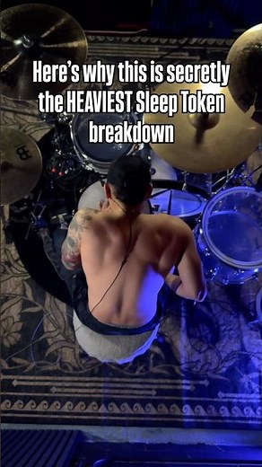 Is THIS the HEAVIEST Sleep Token Breakdown? #drummer #sleeptoken