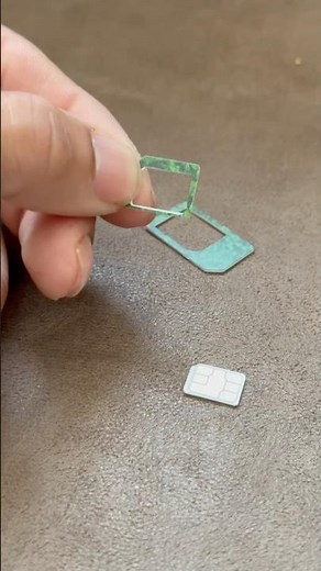 Phone sim #tips Cutting a SIM Card to Nano/Micro Size