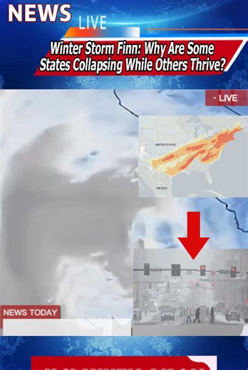 Winter Storm Finn: Why Are Some States Collapsing While Others Thrive?#Snow#Mamdani#Storm #winter#coldweather