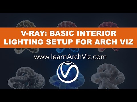 Vray Lights Tutorial: Basic Vray Lighting Setup for Arch Viz Interior Rendering 3ds Max