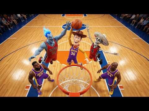 ⭐ TOY STORY: Woody Plays Basketball with Kobe Bryant & LeBron James – Legendary Match
