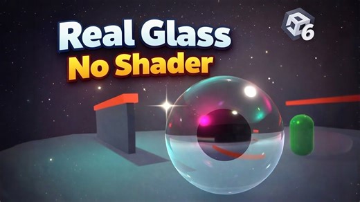 【Unity教程搬运】Unity玻璃材质教程 | 无需着色器的反射效果