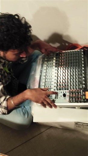 Q-sys audio-mixer testing #shorts #shortsfeed #trend #viral