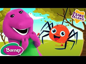Itsy Bitsy Spider | Barney Nursery Rhymes and Kids Songs